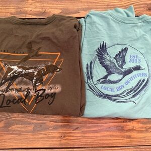 Local Boy Outfitters Kids Long Sleeve Tees Lot of 2 Size XLarge